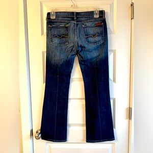 7 for all mankind flare jeans
